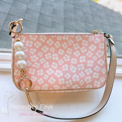 Nwt Coach Nolita 19 With Graphic Ditsy Floral Print CA783 +