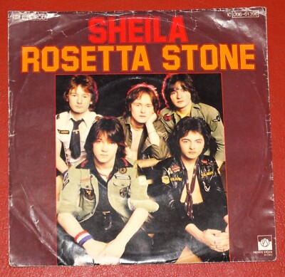 7'' Single - ROSETTA STONE Sheila
