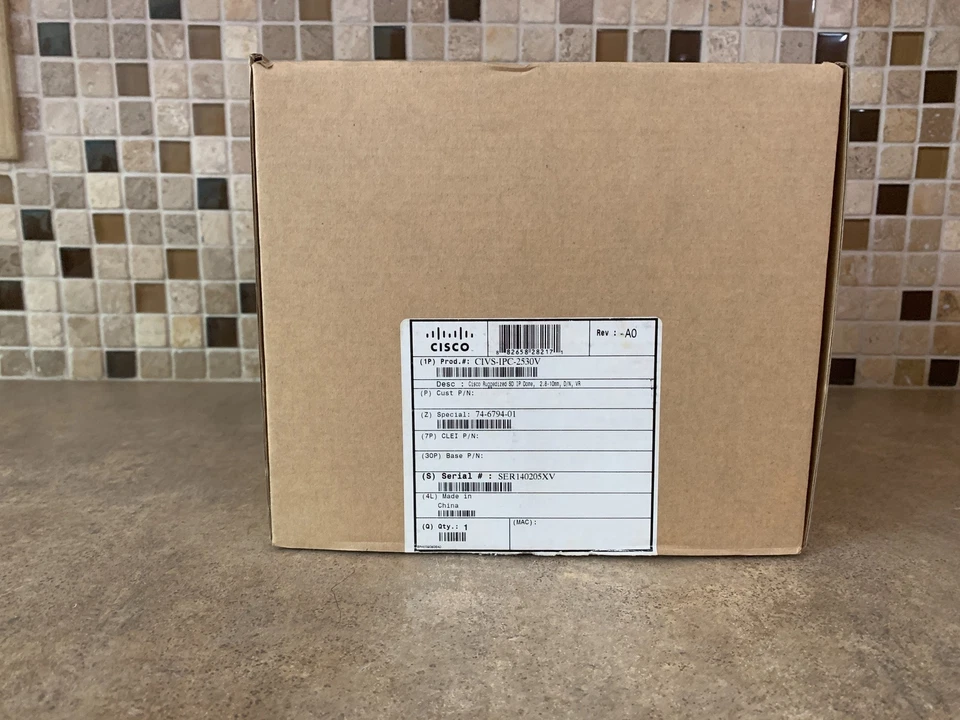 CISCO CIVS-IPC-2530V IP NETWORK DOME SECURITY CAMERA (TT-4w) - Image 3 of 4