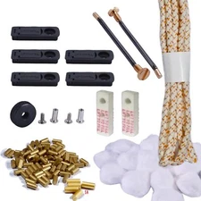 Universal Gasoline Lighter Repair Kit for Fluid and Butane Lighters-100+ Flin...