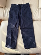 ARROW USA 1851 REGULAR PANTS ADJUSTABLE WAIST FOR A PERFECT FIT SIZE 5 NAVY New