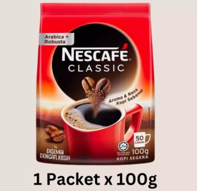 Nescafe Classic Refill Arabica + Robusta - 1 x 100g 