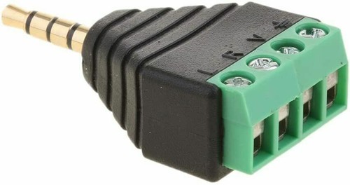 Conector Enchufe 3.5mm Jack 4 polos SIN Audio TRRS... |