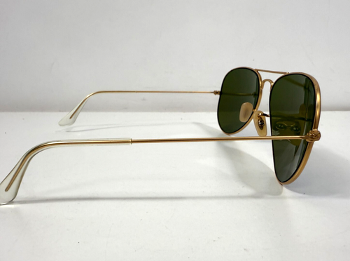 Ray-Ban NWOT Unisex Rose Gold Metal Aviator Sunglasses w/ Case RB 3025 - Picture 4 of 8