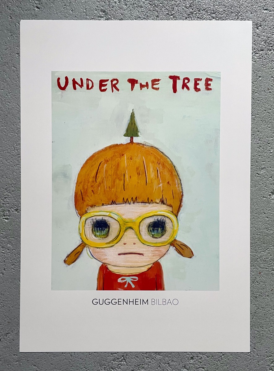 Yoshitomo Nara - Guggenheim Bilbao - Under the Tree - Poster 42 x