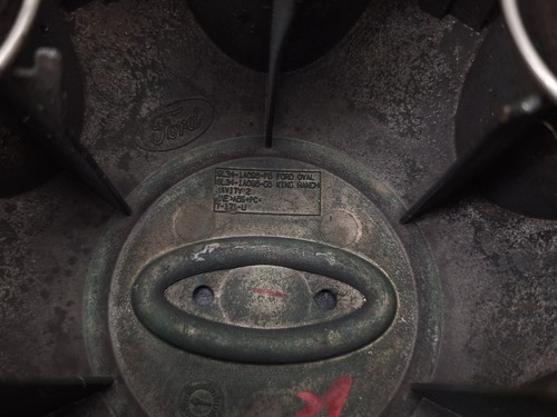 Ford F150 # 3785 2009-2014 tapas centrales cromadas OEM # 9L3Z1130E juego usado/4 - Imagen 8 de 8