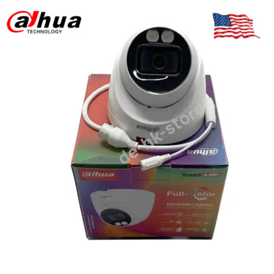 Dahua 8MP WizSense Full-color IP Camera Mic PoE Dual Lights IPC-HDW2849T-S-IL US