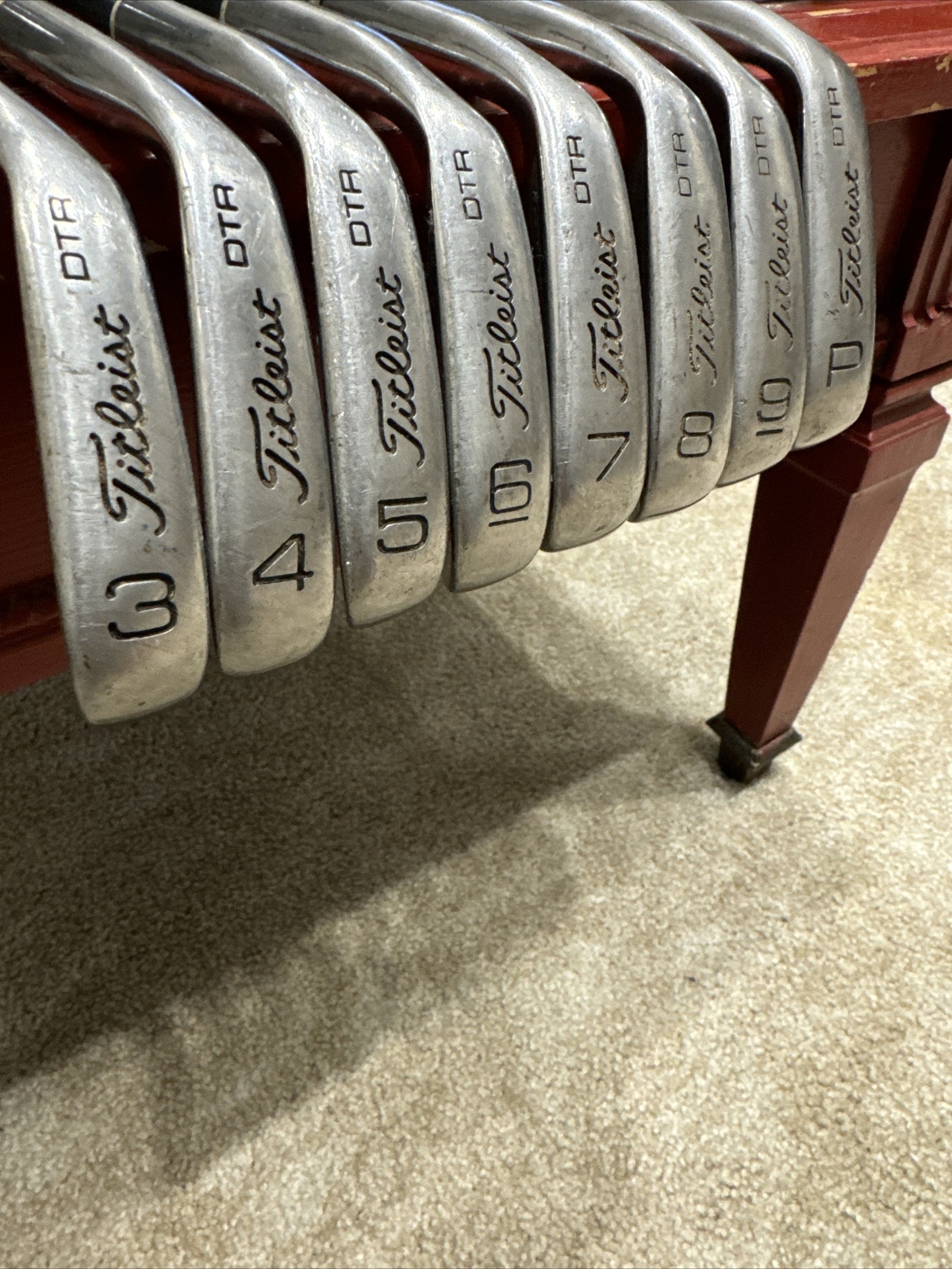 Titleist DTR Full iron set 3P irons RH Graphite Shaft Regular Flex eBay