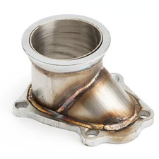 TD04 Turbo Down Pipe Flange to 3" V-Band Conversion Adapter For Subaru WRX Saab