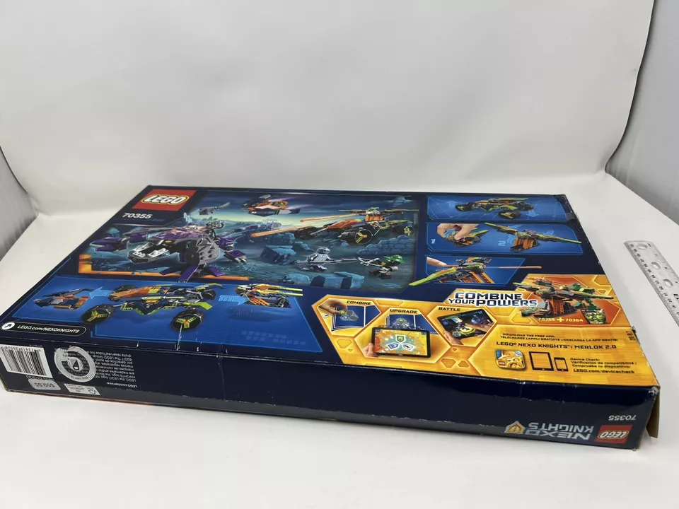 *BOX ONLY* LEGO NEXO KNIGHTS Aaron's Rock Climber 70355 - Image 4 of 4