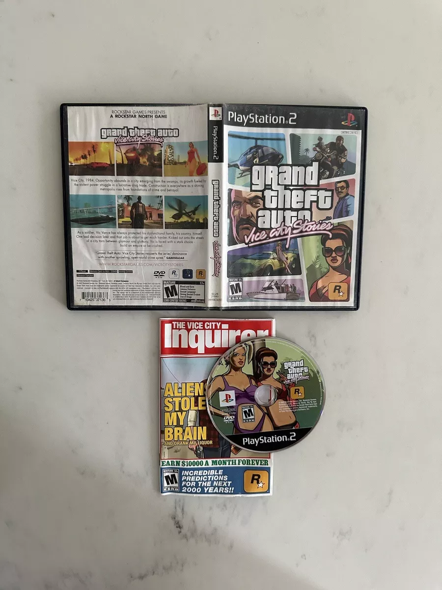 GTA VICE CITY STORIES - PT BR PS2 E PSP 