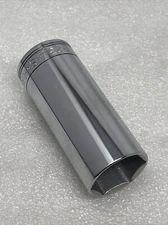 23mm SK Hand Tools 3/8” Drive, 6 Point, Deep Metric Chrome Socket USA Made, 8423