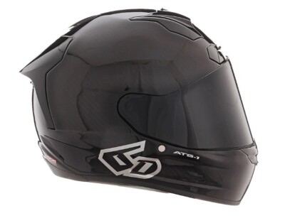 black motorcycle helmet one day shipping 6D ATS-1R Helmet - Matte Black