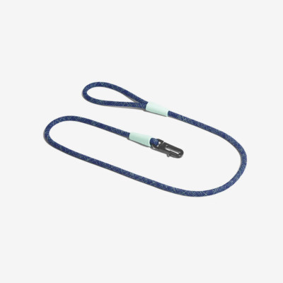 Zee Dog | Blue Indigo Strong Rope Leash | Lightweight Pressure Hook | One Size
