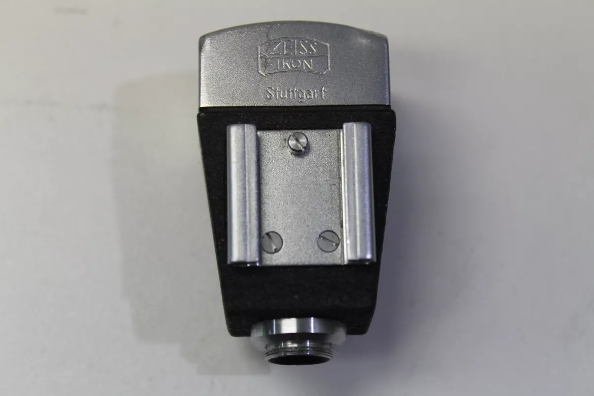 Zeiss Ikon 21mm Lens #435 Shoe Mount Camera Finder Cracked for repair