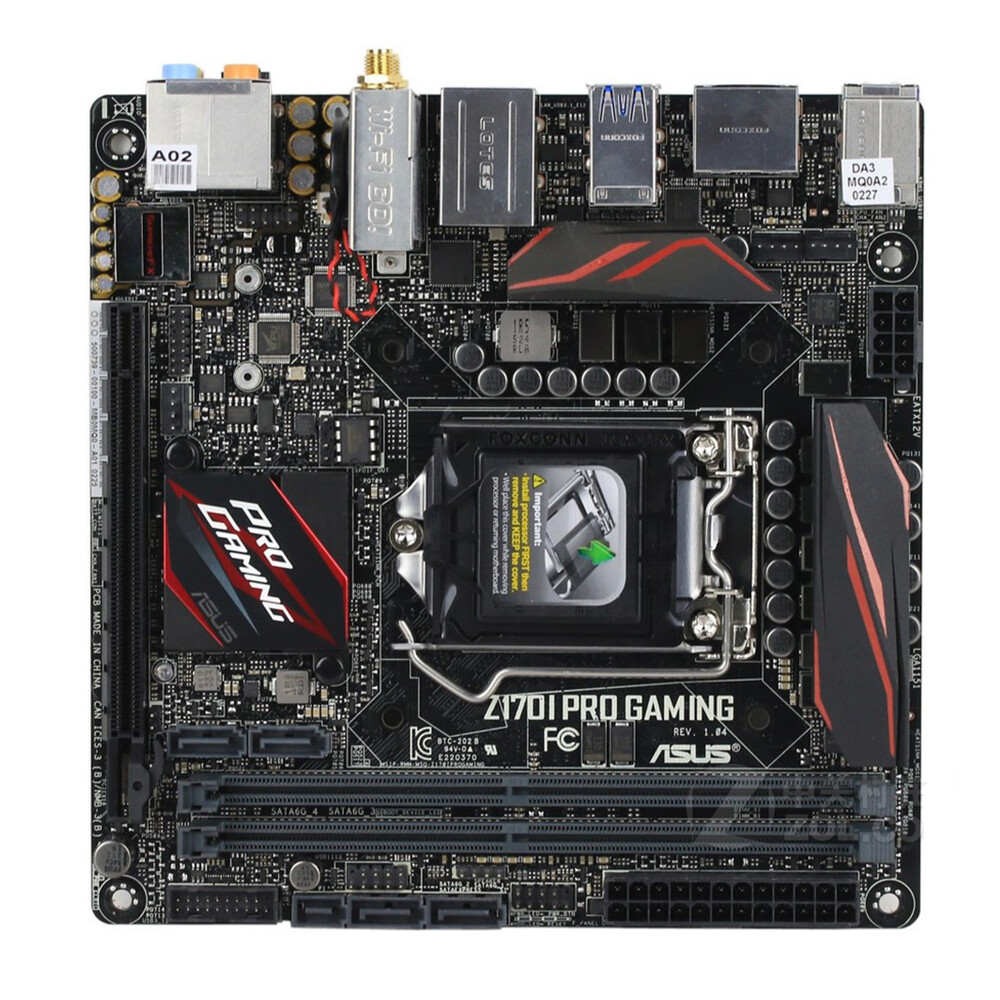 For ASUS Z170I PRO GAMING LGA 1151 DDR4 Display Port Motherboard