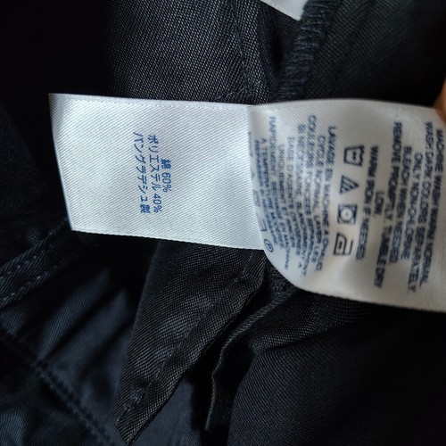 Lands' End Outfitters Pants Women 12 Black Oeko-Tex Wide Lag Trouser Classic NWT - Picture 11 of 11