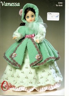 Vanessa CH 4 by Craftime knitting pattern Dolls clothing
