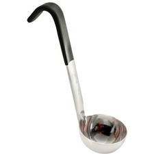 Vollrath 4970220 2 oz Antimicrobial Black Ladle