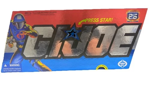 GI Joe 25th Anniversary Cobra Battle Set 5 Action Figures 2007 Hasbro MOC