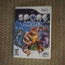 EA Spore Hero Nintendo Wii NTSC-U/C E10+ Action Adventure Manual Case Disc