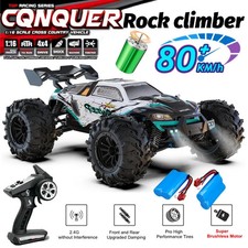 1:16 4WD Remote Control Car Off Road RC High Speed 80KMH Brushless Monster Truck