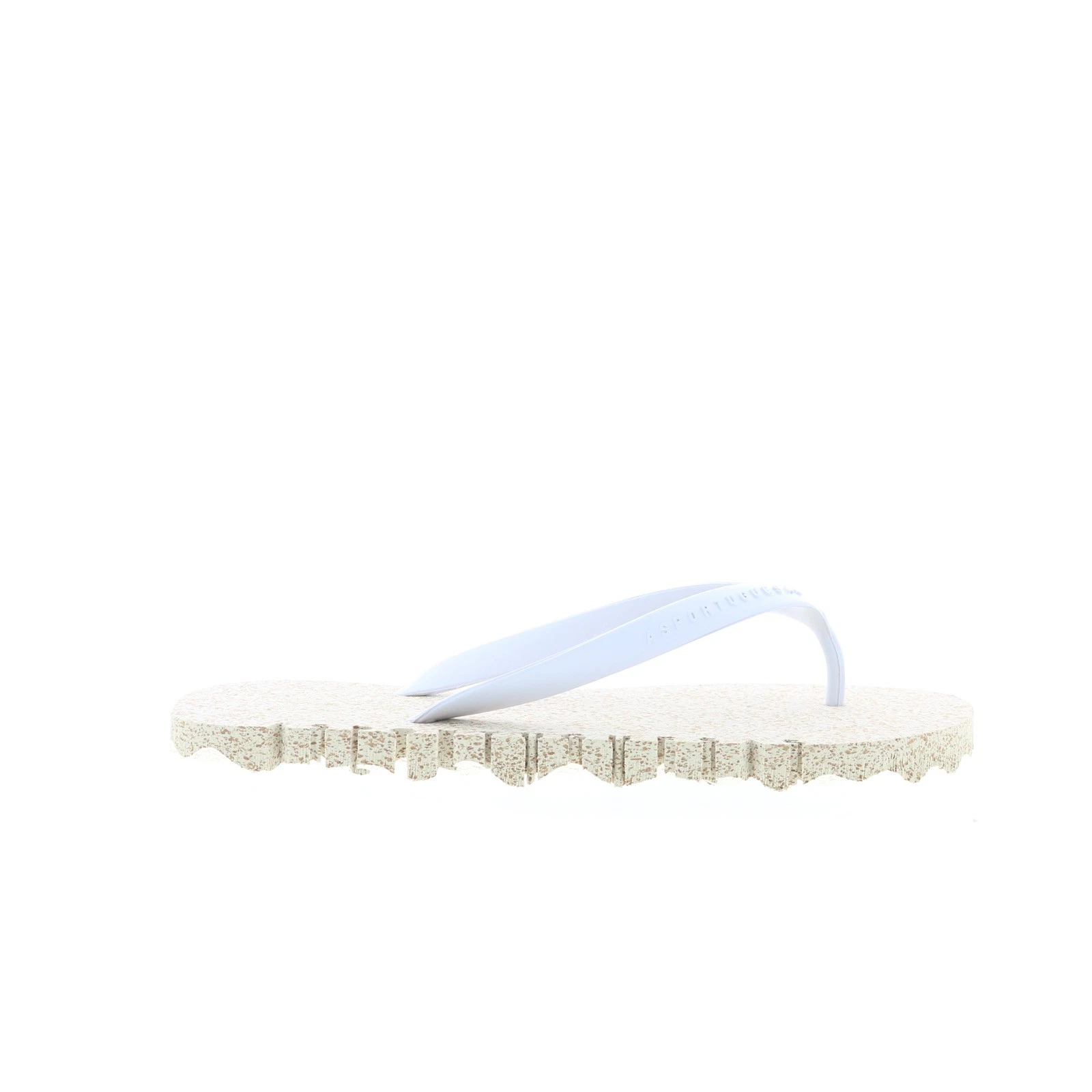 Asportuguesas Bumpy BUMPY125ASP 012 Womens White Flip Flops Sandals Shoes 42