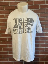 Reebok Allen Iverson AI The Answer Y2K Vintage Short Sleeve T-Shirt Mens Size XL