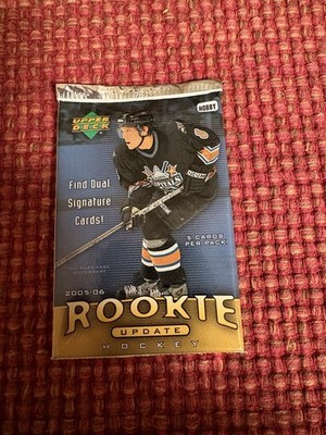 2005-06 UD Rookie Update Hockey  Hobby Pack Ovechkin Crosby