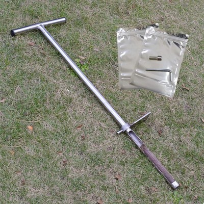 36 Soil Probe Stainless Steel Soil Sampler Probe With Foot Pedal And Reusable S