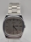 Vintage Men’s Timex Day Date Automatic Wristwatch Working Nice Cond Keeps Time