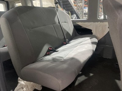 2010 Ford E350 Rear Seat Third Row Cloth Medium Flint-ME