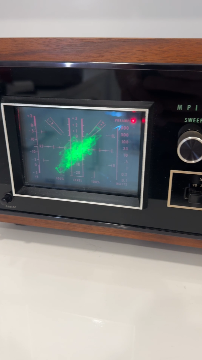 McIntosh MPI-4 Maximum Perfromance Indicator With Wood Case, OEM