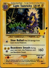 Light Toxtricity Promo SWSH: Sword & Shield Promo Cards SWSH137 NM