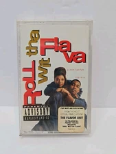 Roll Wit Tha Flava - Unedited (Cassette, 1993, Epic) Queen Latifah Sha-Kim - New