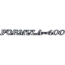 1972-75 Firebird Formula 400 Front Fender Emblem With Hardware Each Gm