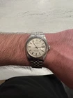 Rolex Datejust 1603 Silver Jubilee Bracelet 1976 Vintage Watch