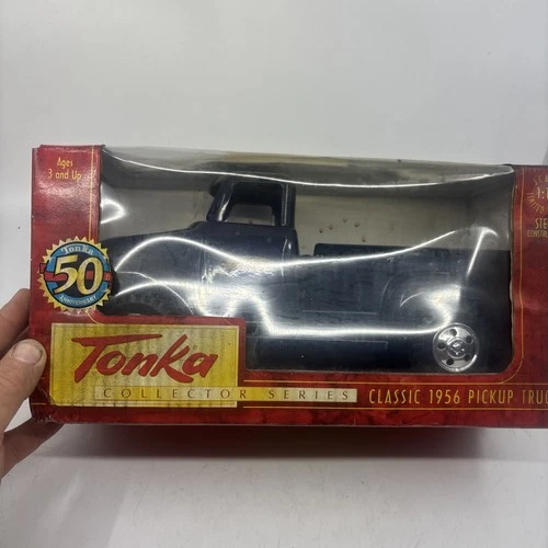 TONKA Collector Classic 1956 Pickup Truck 1:18 50th Anniversary DAMAGED BOX