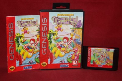 McDonald's Treasure Land Adventure (Sega Genesis, 1993) Authentic Game, CIB