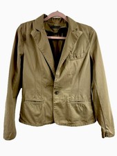 Lauren Ralph Lauren Jeans Co Khaki Cotton Blazer Sz S Preppy Heritage Academia