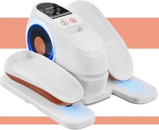 2025 Under Desk Elliptical Machine with Remote, 16 Speeds, Quiet & Assembled