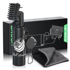 4oz Golf Club Cleaner - Pro Brush and Contains Cleaning Bag, Black