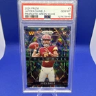 2024 Panini Prizm Prizmatic Jayden Daniels #3 Green Wave PSA 10 Commanders
