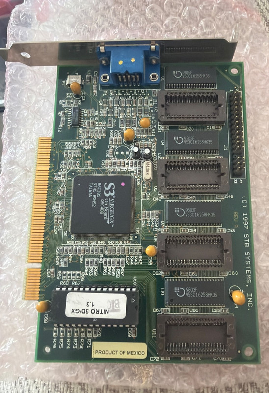 NITRO 3D/GX 1.3 Graphics Card