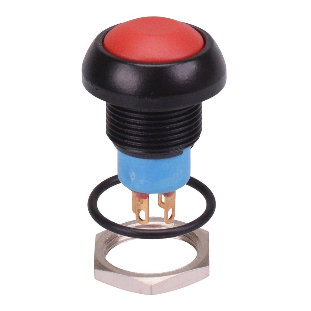 IPR5SAD6 APEM Red Momentary 12mm Push Button Switch SPDT IP67