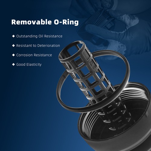 Aluminum Oil Filter Housing Assy For Audi A4 A5 A6 A7 A8 Q5 Q7 VW Touareg 3.0TDI - Picture 6 of 18