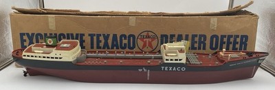 Texaco USS NORTH DAKOTA Tanker Oil Ship Dealer Promotion w/ Box AMF Wen-Mac
