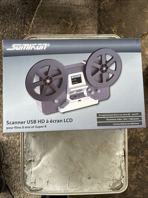 Scanner/numériseur pour films 8 mm et Super 8