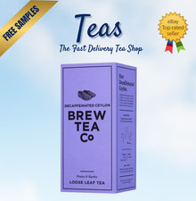 Brew Tea Co Decaf Classic Black Loose Leaf 113g Decaffeinated | FREE TEA SAMPLES