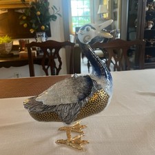 Mangani For Oggetti By Giulia Mangani Italian Duck Sculpture?????